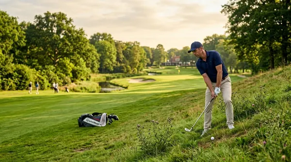 Illustration zu Golfregel 8: Pass dich an den Golfplatz an