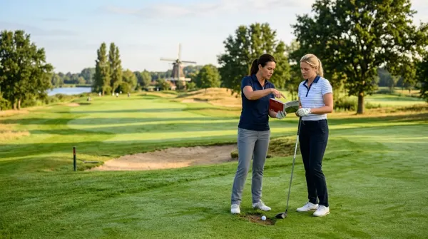 Illustration zu Golfregel 20: Regelfragen während deiner Golfrunde lösen