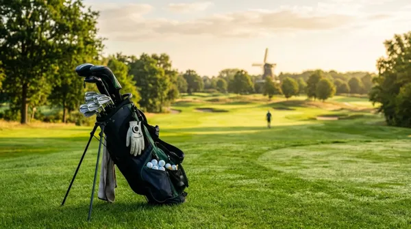 Illustration zu Golfregel 4: Deine Golfausrüstung auf dem Platz