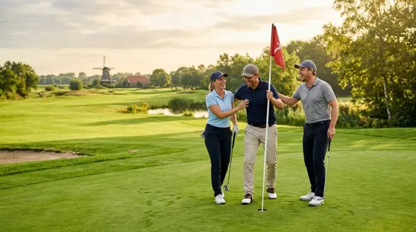 Illustration zu Golfregel 24: Golfen im Team: Der Mannschaftswettbewerb
