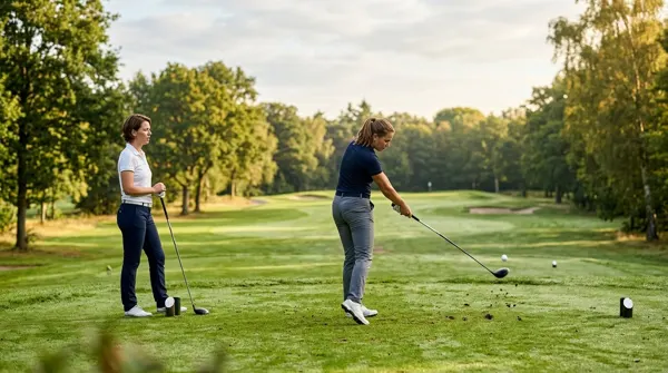 Illustration zu Golfregel 22: Gemeinsam golfen: Die Foursomes-Spielform