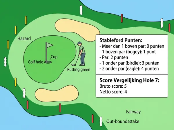 Spielformen: Stableford, Par/Bogey und Maximum Score (Regel 21)
